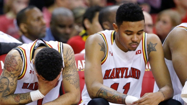 Jaylen Brantley and Jared Nickens , The Canadian Press Jaylen Brantley and Jared Nickens