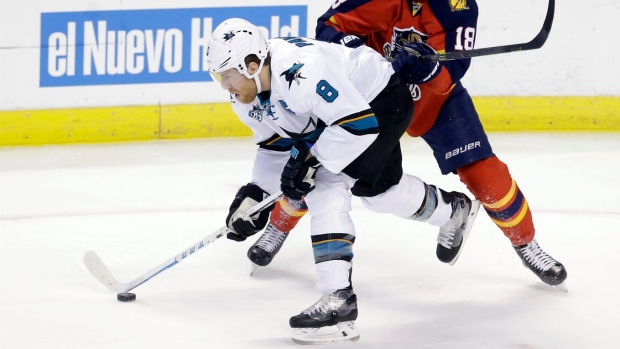 Joe Pavelski, The Canadian Press Joe Pavelski