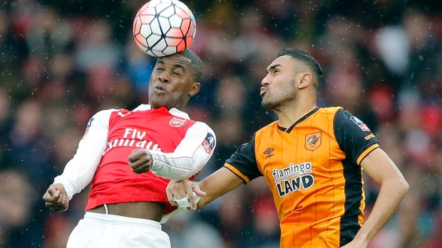Arsenal vs. Hull, The Canadian Press Arsenal vs. Hull