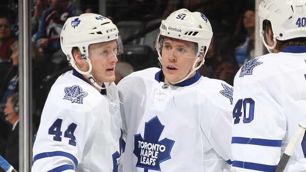 Morgan Rielly and Jake Gardiner