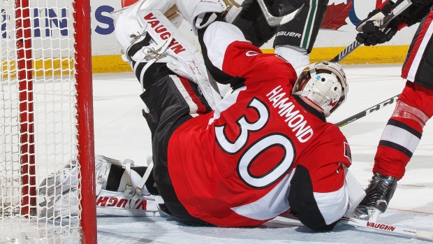 Andrew Hammond, Andre Ringuette/National Hockey League/Getty Images Andrew Hammond