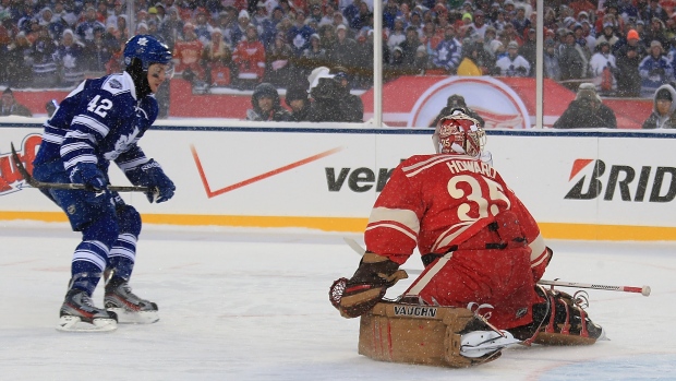 Tyler Bozak and Jimmy Howard