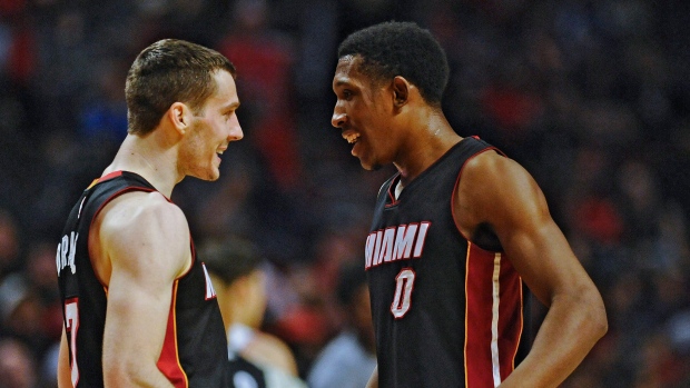 Goran Dragic and Josh Richardson