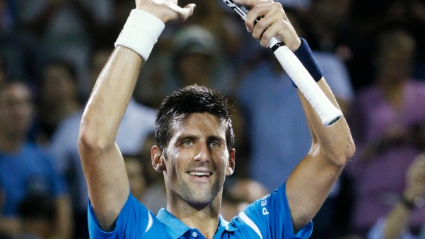 Novak Djokovic, The Canadian Press Novak Djokovic