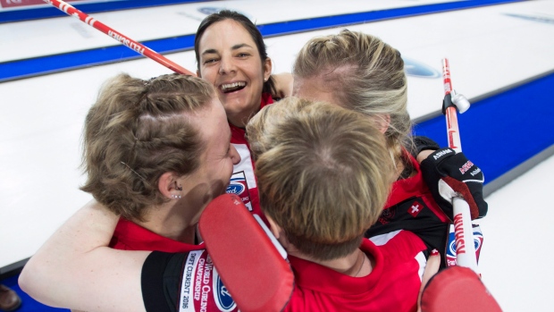 Team Switzerland celebrates