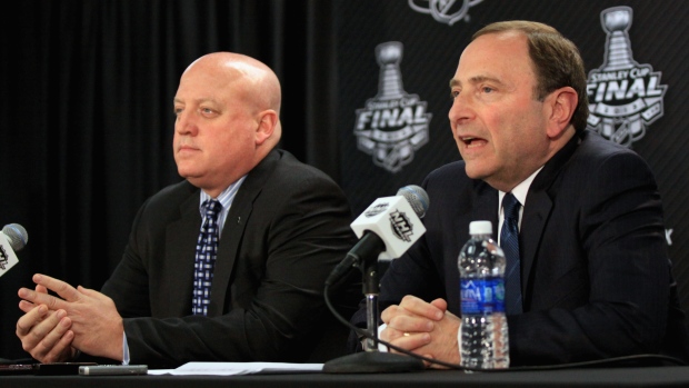 Bill Daly and Gary Bettman