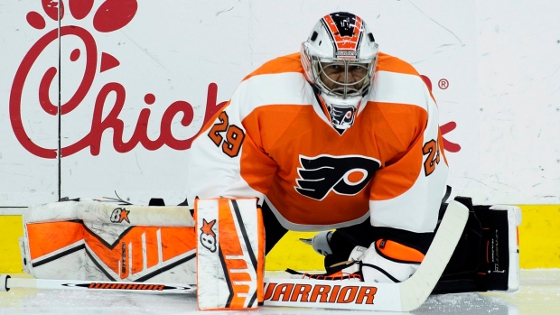 Flyers bring Emery back, but not ahead of Stolarz