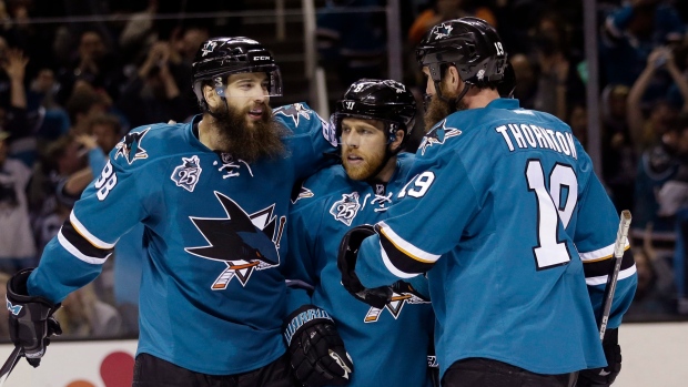 Sharks' Pavelski, Burns, Jones named NHL All-Stars