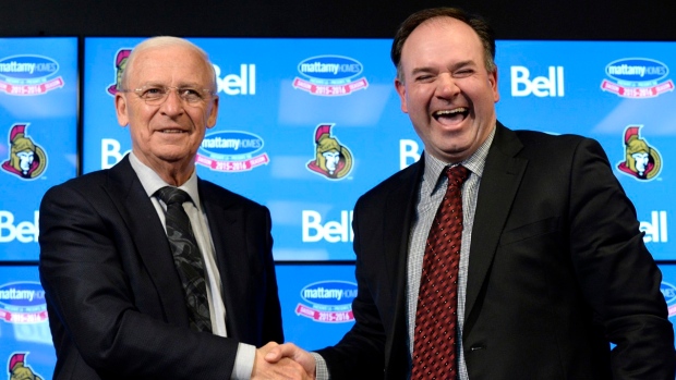 Bryan Murray and Pierre Dorion, The Canadian Press Bryan Murray and Pierre Dorion