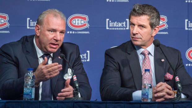 Michel Therrien and Marc Bergevin 