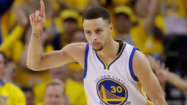 Stephen Curry, The Canadian Press Stephen Curry