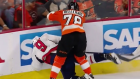 Pierre-Edouard Bellemare hit on Orlov