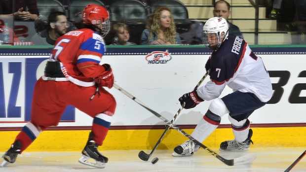 Trent Frederic, IIHF Trent Frederic