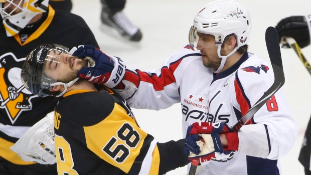 Kris Letang and Alex Ovechkin, The Canadian Press Kris Letang and Alex Ovechkin