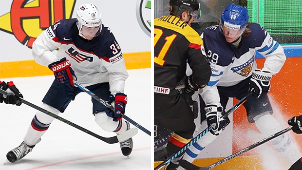Auston Matthews and Patrik Laine, The Canadian Press - Sergei Savostyanov\TASS via Getty Images Auston Matthews and Patrik Laine