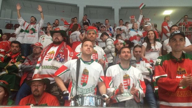 Hungary fans