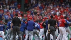 Blue Jays, Rangers brawl