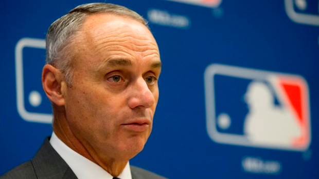 MLB Commissioner Rob Manfred, The Canadian Press MLB Commissioner Rob Manfred
