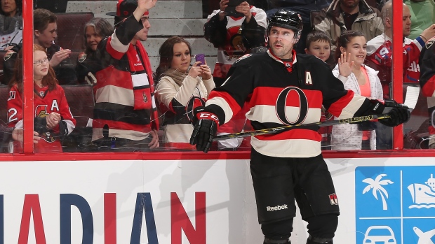 Chris Phillips, Andre Ringuette/NHLI via Getty Images Chris Phillips