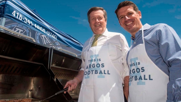 Tailgating comes to Toronto, The Canadian Press Tailgating comes to Toronto