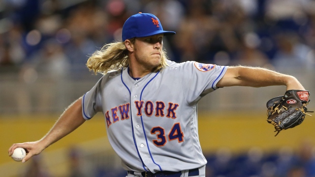 Noah Syndergaard, El Nuevo Herald/Tribune News Service/Getty Images Noah Syndergaard