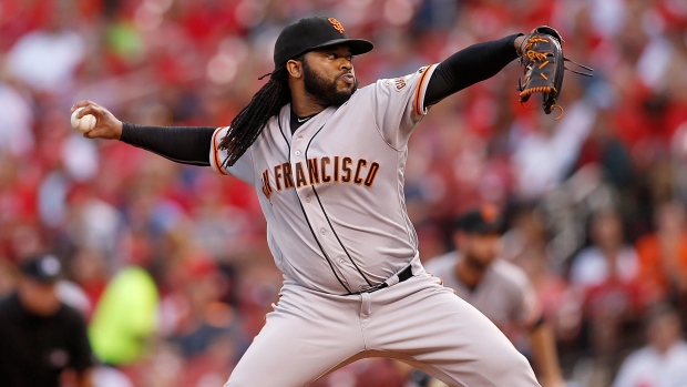 Johnny Cueto, The Canadian Press Johnny Cueto
