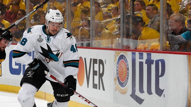 Tomas Hertl , Gregory Shamus/National Hockey League/Getty Images Tomas Hertl