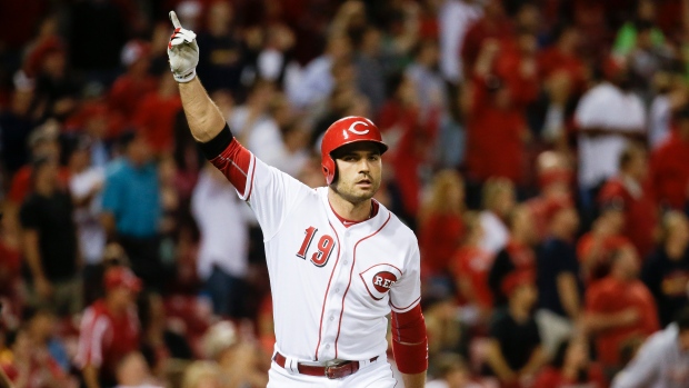 Joey Votto, The Canadian Press Joey Votto