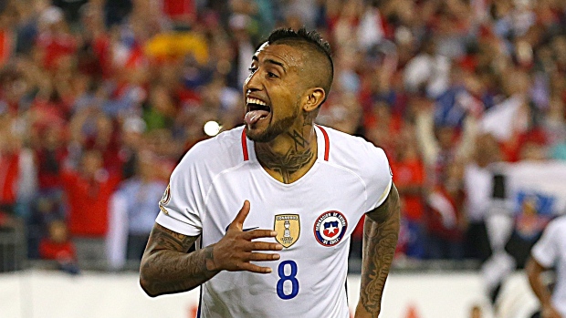 Vidal says beating Germany would make Chile world's best 