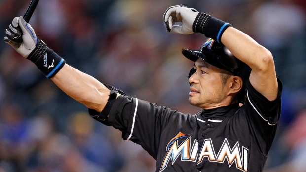 Ichiro Suzuki passes Pete Rose in combined professional hits