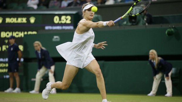 Eugenie Bouchard, The Canadian Press Eugenie Bouchard