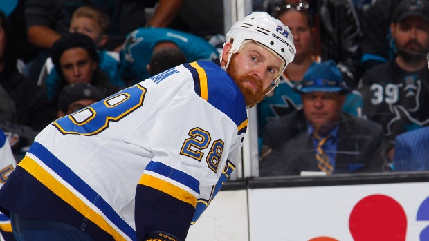 St Louis Blues v San Jose Sharks - Game Four, Rocky W. Widner/NHL/Getty Images St Louis Blues v San Jose Sharks - Game Four