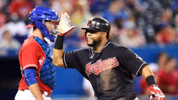 Toronto Blue Jays vs Cleveland Indians , The Canadian Press Toronto Blue Jays vs Cleveland Indians