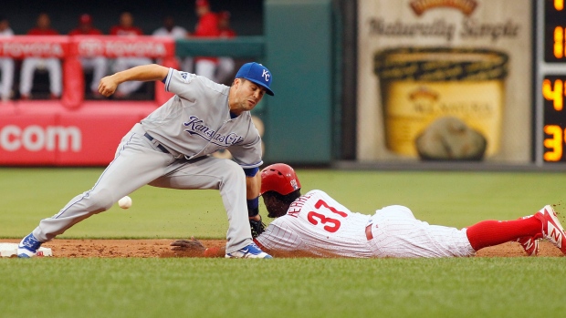 Odubel Herrera Whit Merrifield, The Canadian Press Odubel Herrera Whit Merrifield