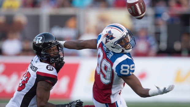 Duron Carter, The Canadian Press Duron Carter