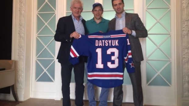 Pavel Datsyuk, SKA St. Petersburg Twitter Account Pavel Datsyuk