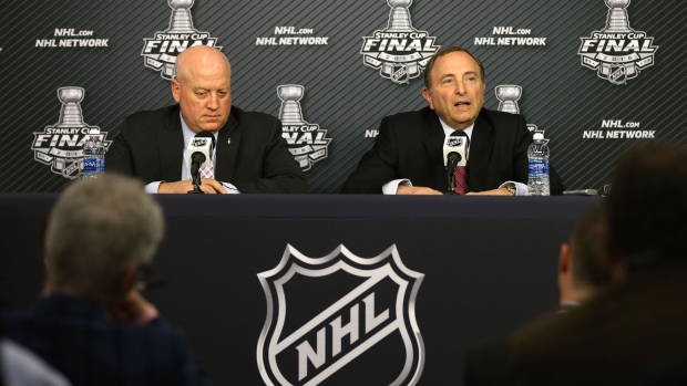 Bill Daly and Gary Bettman