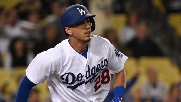 Austin Barnes, Lisa Blumenfeld/Getty Images Austin Barnes
