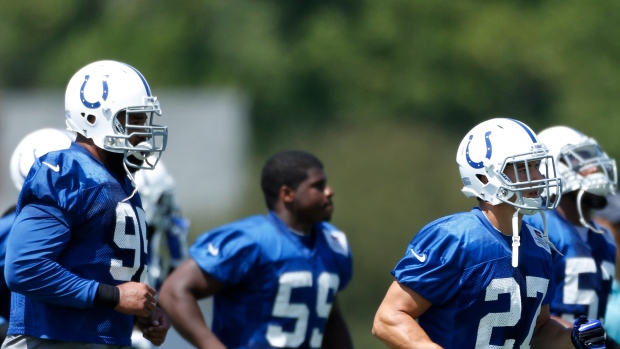 Indianapolis Colts Traning Camp, Joe Robbins/Getty Images Indianapolis Colts Traning Camp