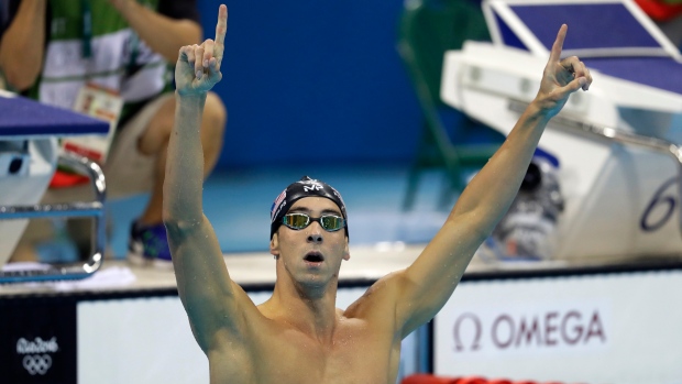 Michael Phelps , The Canadian Press Michael Phelps