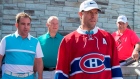 Shea Weber Geoff Molson and Michel Therrien