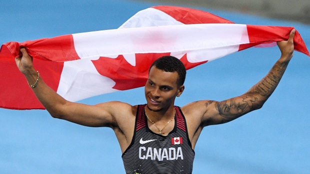 Andre De Grasse, The Canadian Press Andre De Grasse