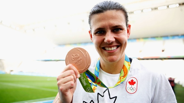 Christine Sinclair, Alexandre Schneider/Getty Images Christine Sinclair