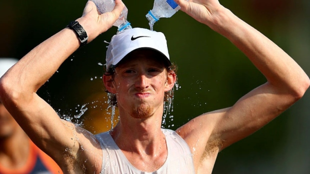 Evan Dunfee, Ian Walton/Getty Images Evan Dunfee