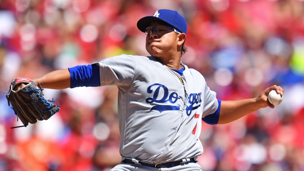 Julio Urias , Jamie Sabau/Getty Images Julio Urias