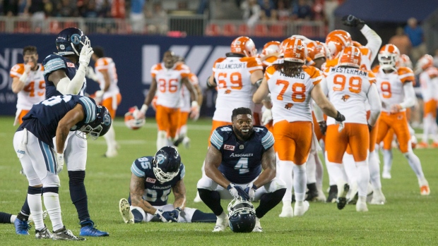 BC Lions Celebrate