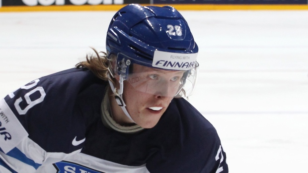 Team Finland 29 Patrik Laine 2016 World Cup Of Hockey Light Blue