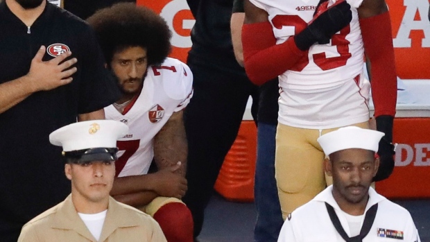 Colin Kaepernick, The Canadian Press Colin Kaepernick