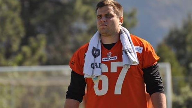Hunter Steward, Alex Ruiz/BC Lions Hunter Steward