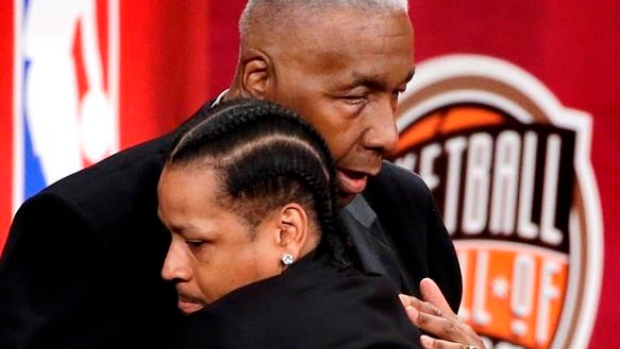 John Thompson and Allen Iverson, The Canadian Press John Thompson and Allen Iverson